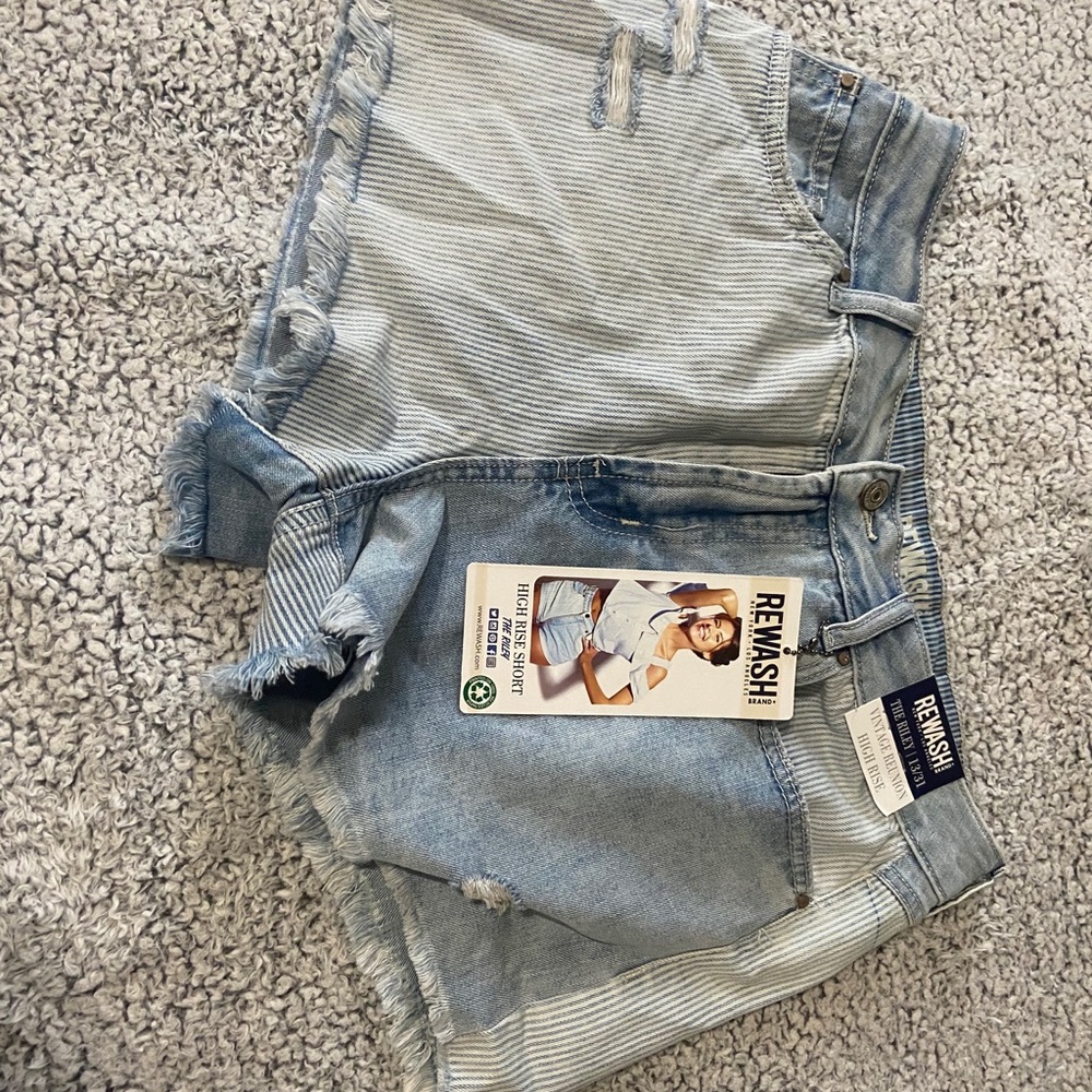 Rewash high cut shorts